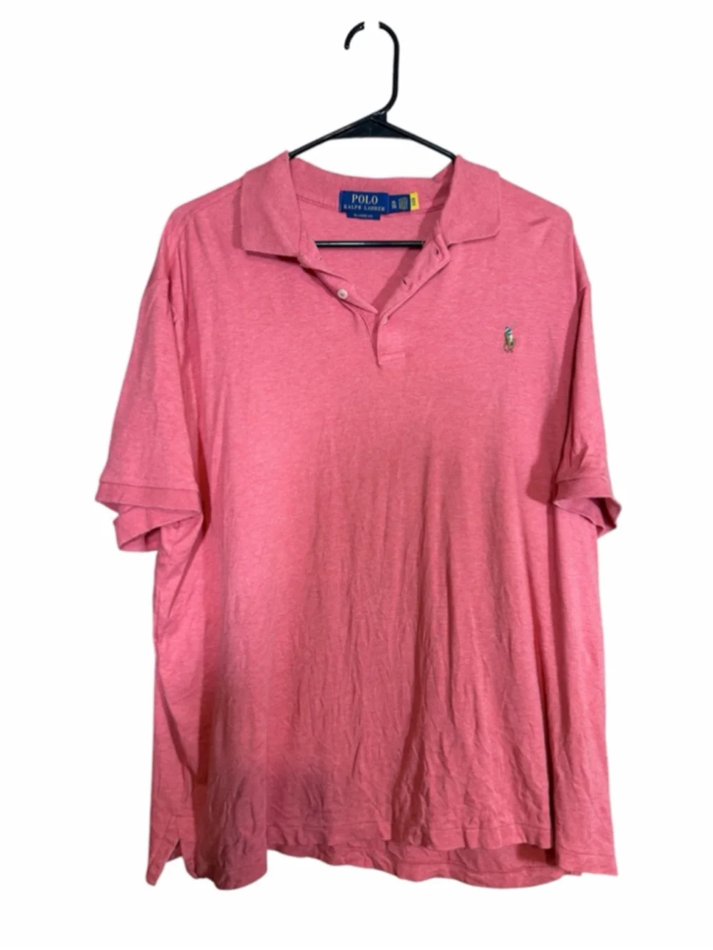 Polo Ralph lauren Soft Cotton Polo Shirt Highland Rose Heather men’s XL